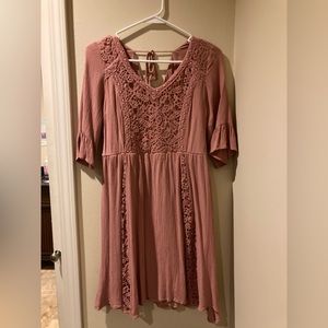 Small Maurice’s pink dress great condition
